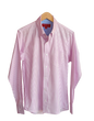 Camisa Playerytees 6002 Caballero Manga Larga de Cudros