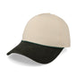 Gorra Sportcaps Off White con Verde Pana Unitalla