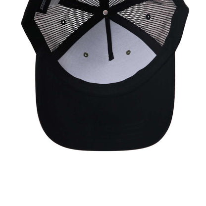 Gorra Sport Caps Trucker 5 Panel Olivo/ Negro Unitalla