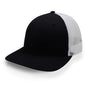 Gorra Sportcaps Trucker Clásica 6  Paneles Negro/Blanco Unitalla