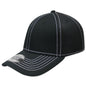 Gorra Sportcaps Jersey Panel Flex Negro Unitalla
