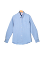 Camisa Playerytees 6004 Caballero Manga Larga de Cudros