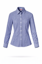 Camisa Playerytees 6004 Dama Manga Larga de Cudros