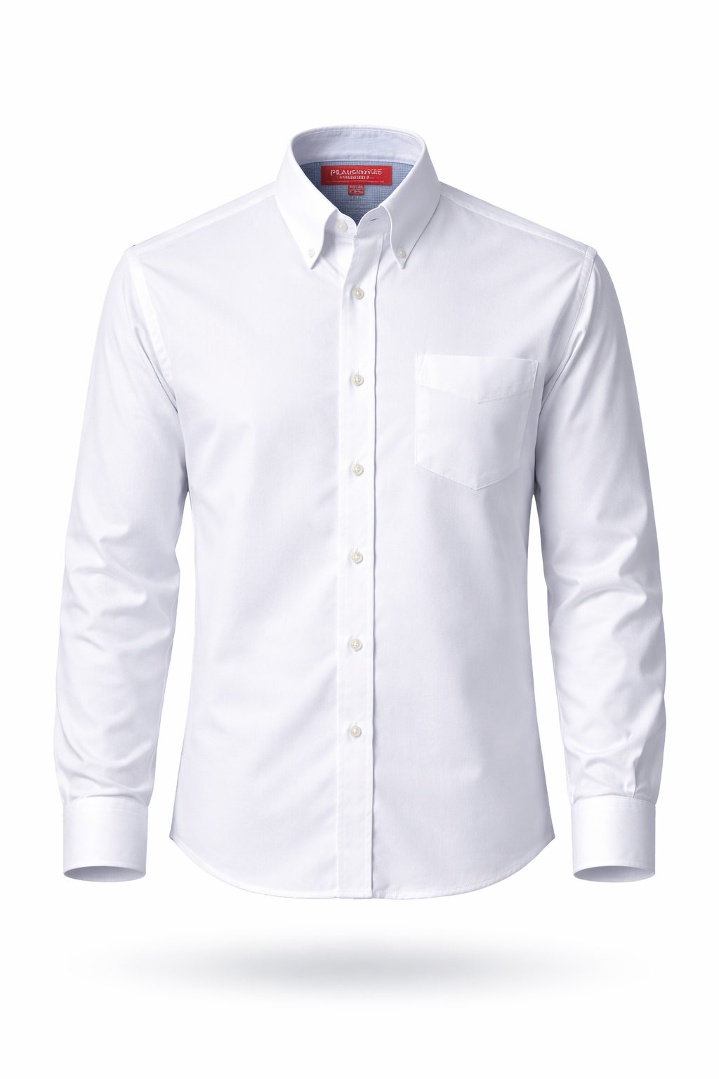 Camisa Playerytees 6001 Caballero Manga Larga Oxford