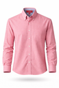 Camisa Playerytees 6002 Caballero Manga Larga de Cuadros y Rayas