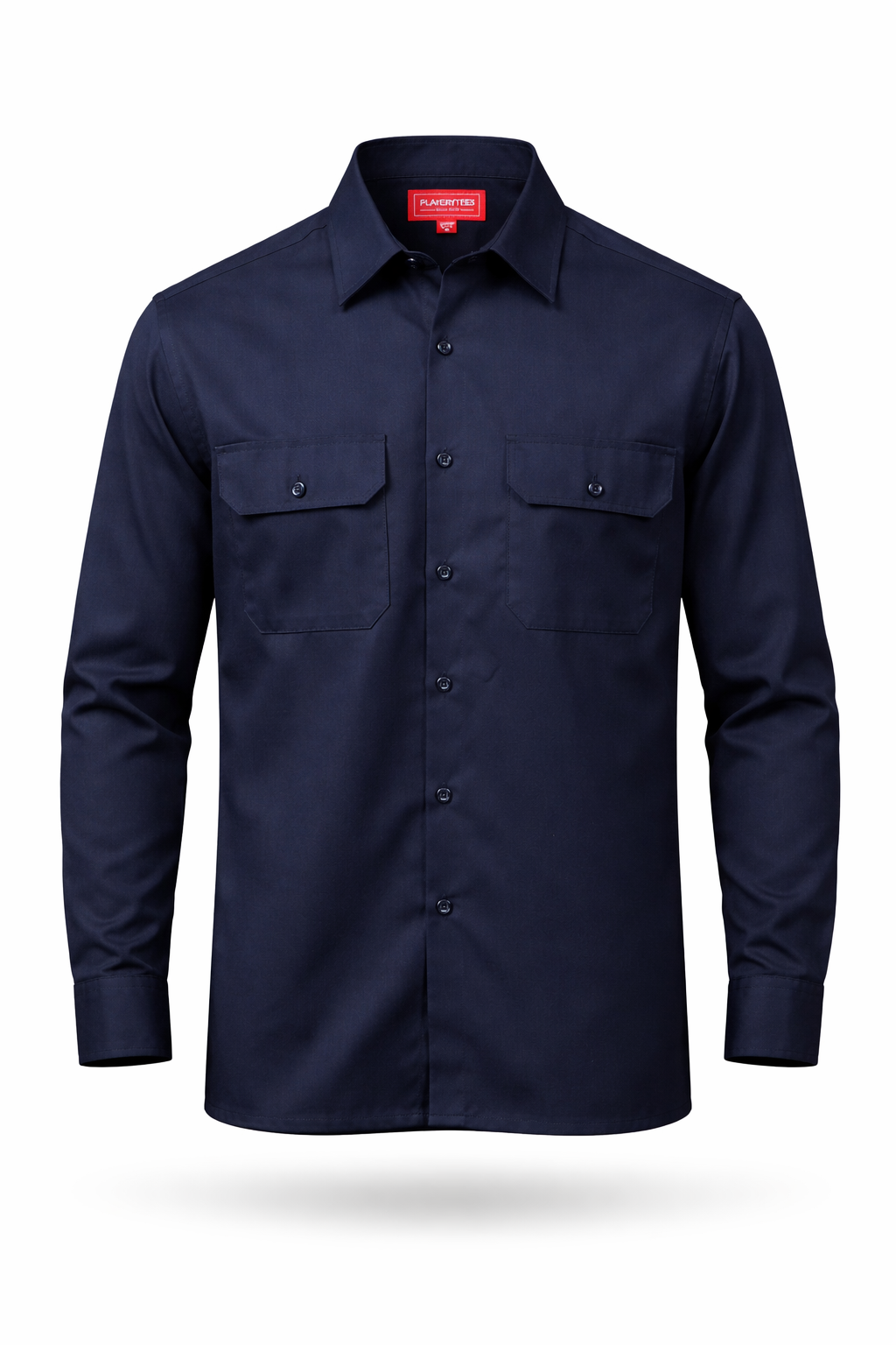Camisa Playerytees de Trabajo Caballero Manga Larga