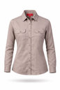 Camisa Playerytees de Trabajo Dama Manga Larga
