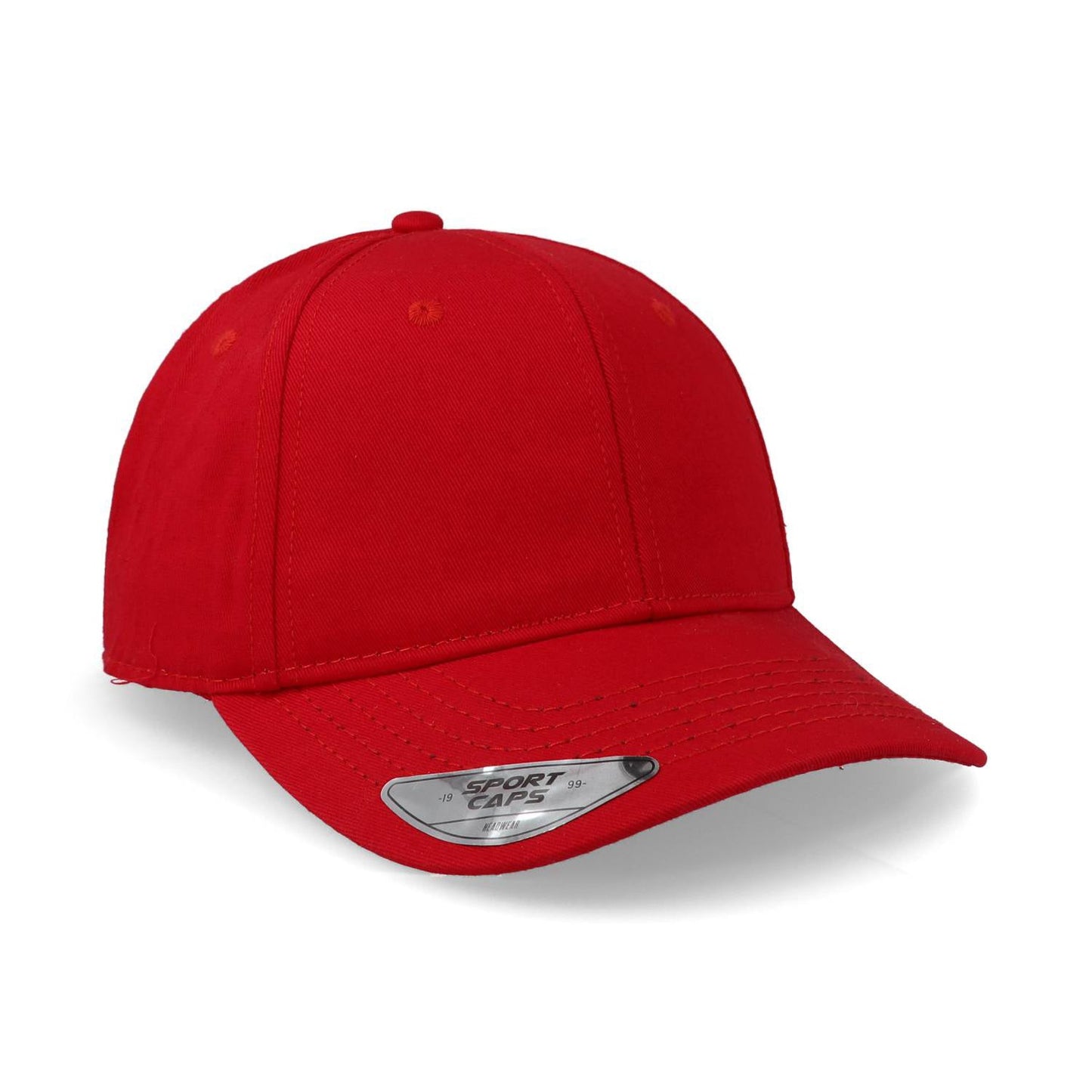 Gorra Sportcaps Algodón Copa Alta Rojo Unitalla