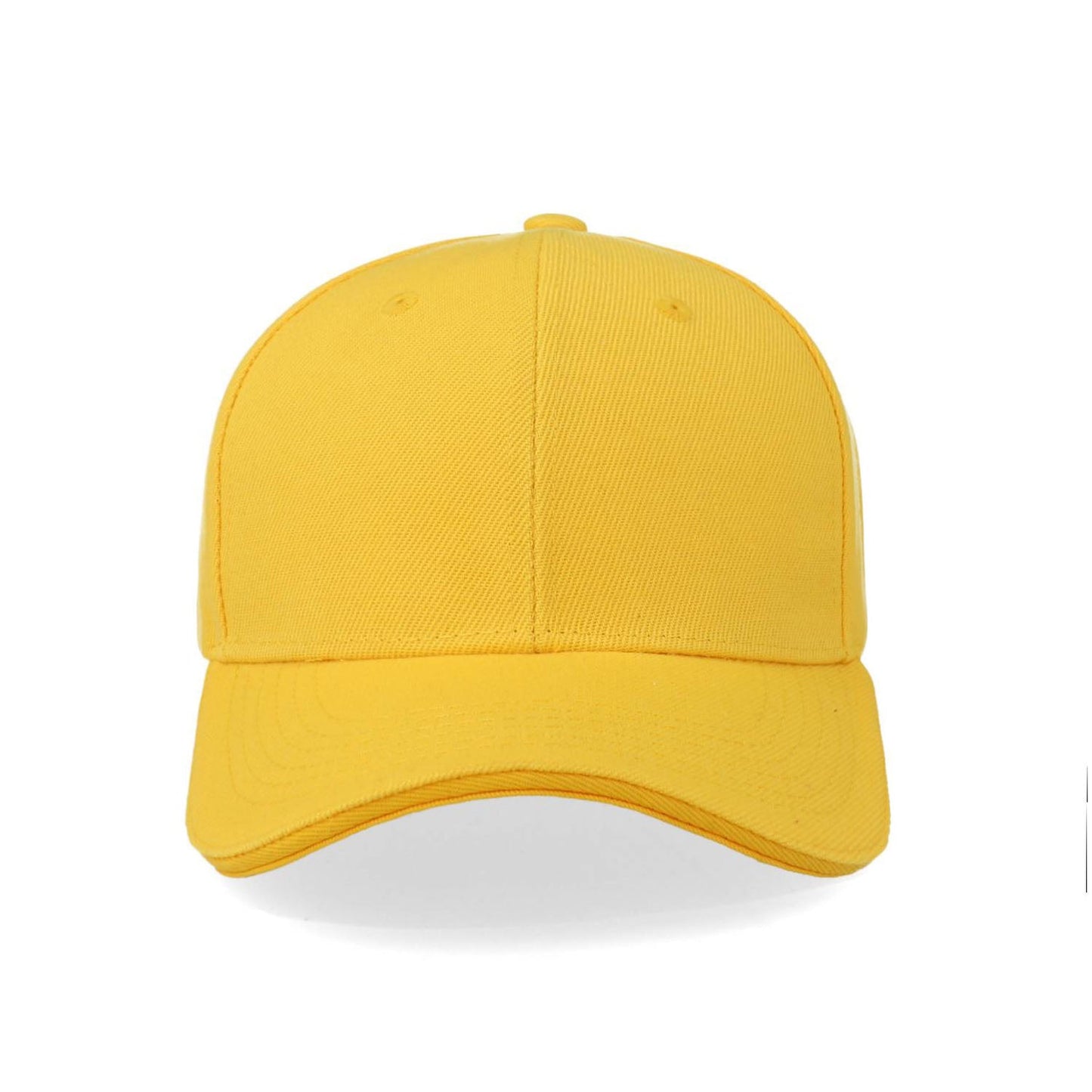 Gorra Sportcaps Clásica Acrílico Copa Alta Amarillo Unitalla