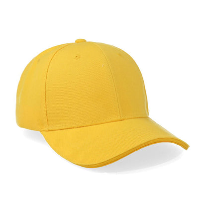 Gorra Sportcaps Clásica Acrílico Copa Alta Amarillo Unitalla