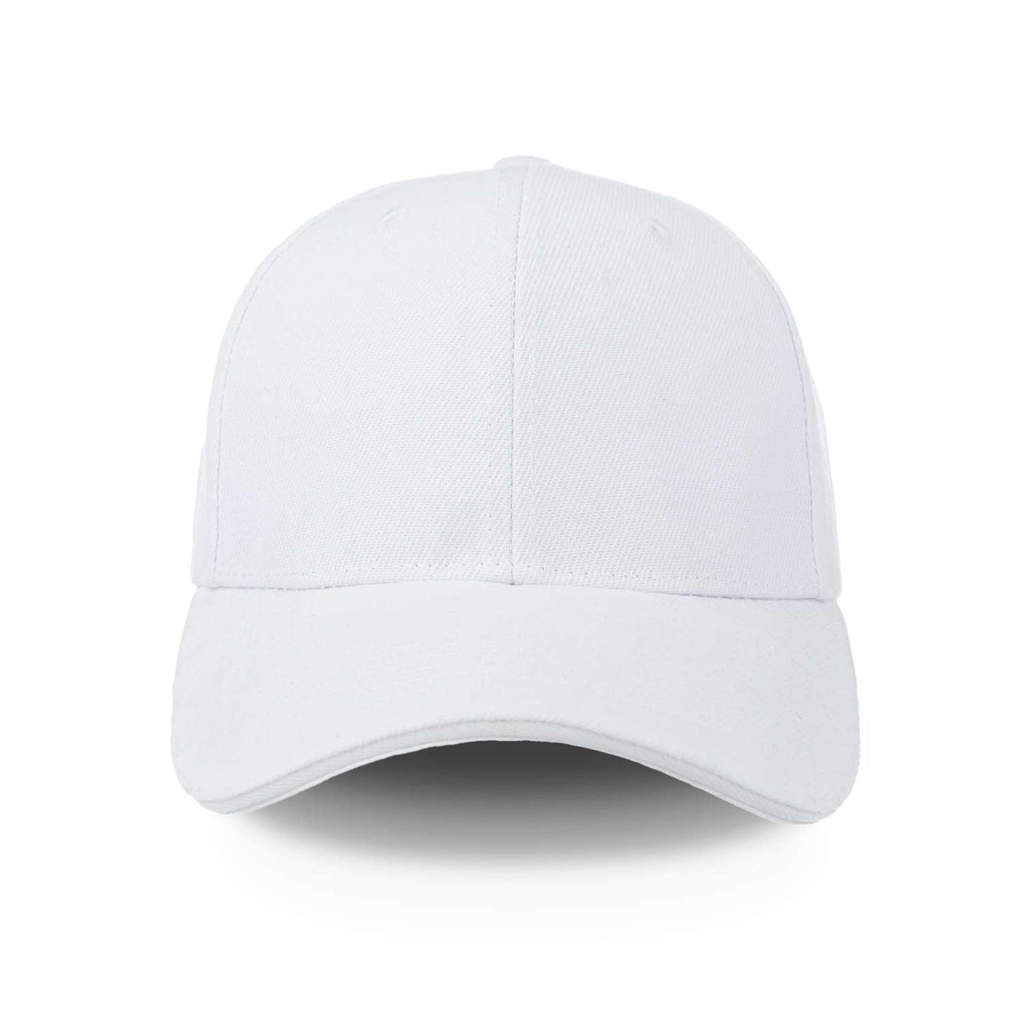 Gorra Sportcaps Clásica Acrílico Copa Alta Blanco Unitalla
