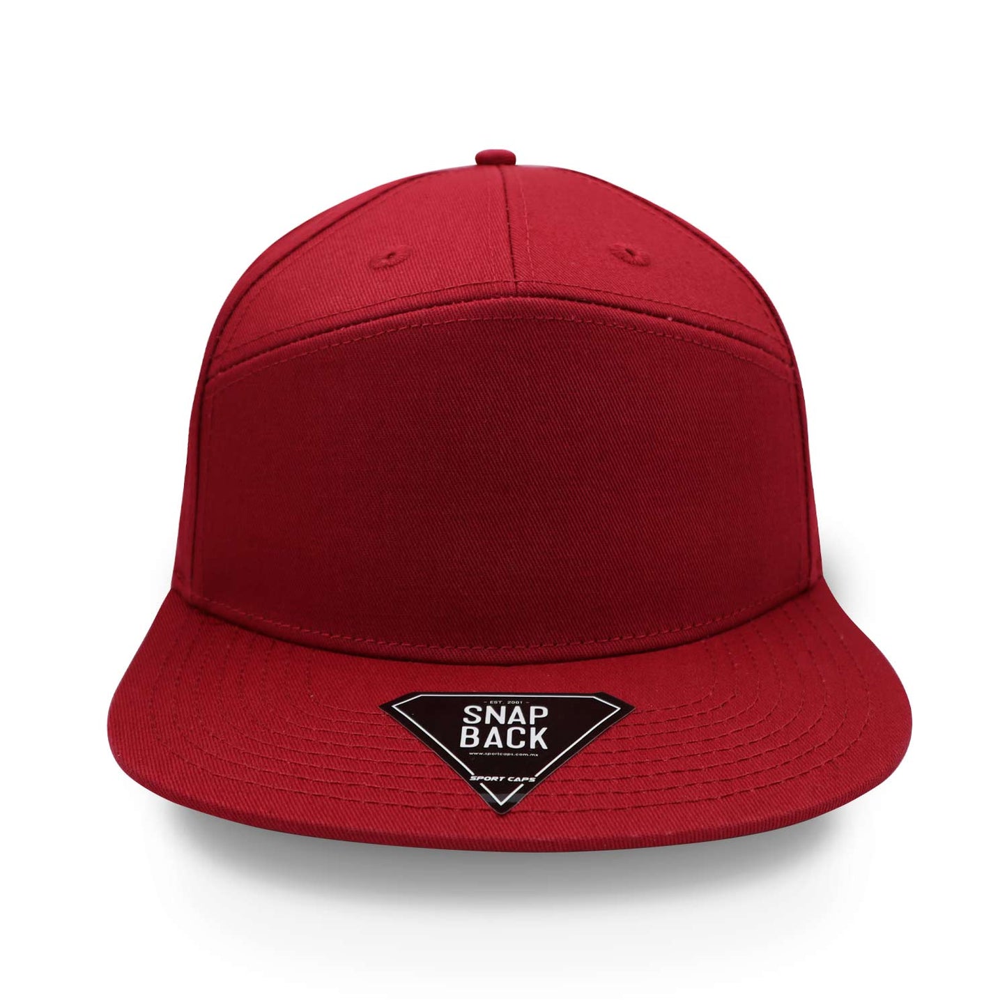 Gorra Sportcaps Snapback 7 Panel Rojo Unitalla