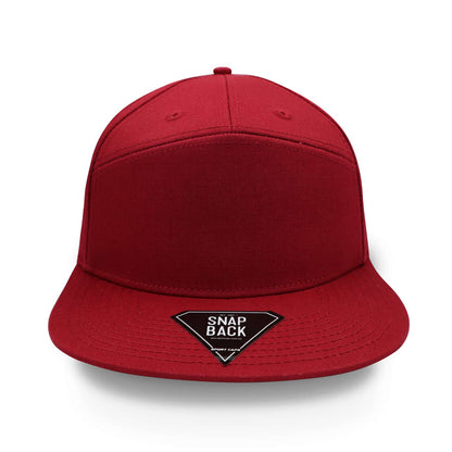 Gorra Sportcaps Snapback 7 Panel Rojo Unitalla