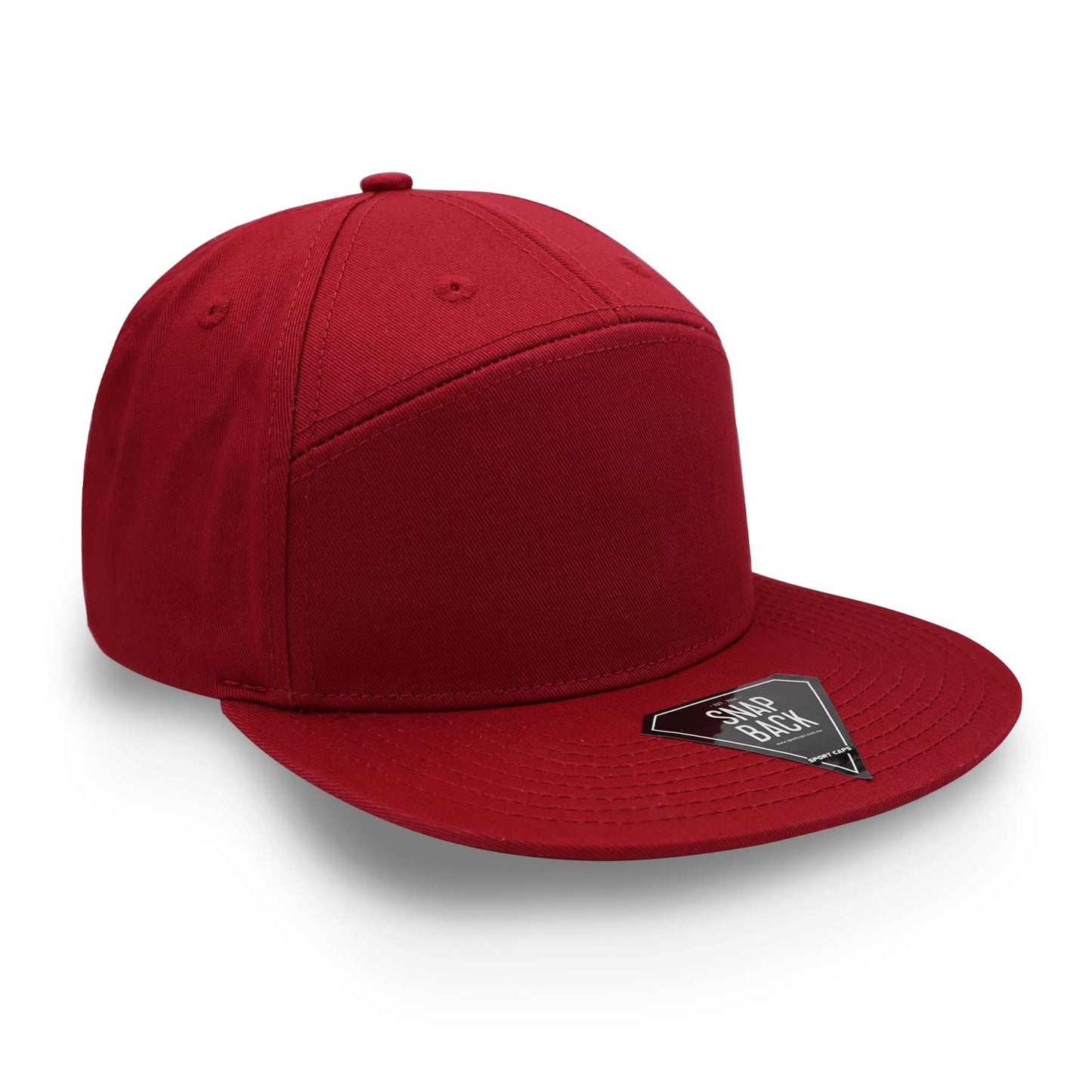 Gorra Sportcaps Snapback 7 Panel Rojo Unitalla