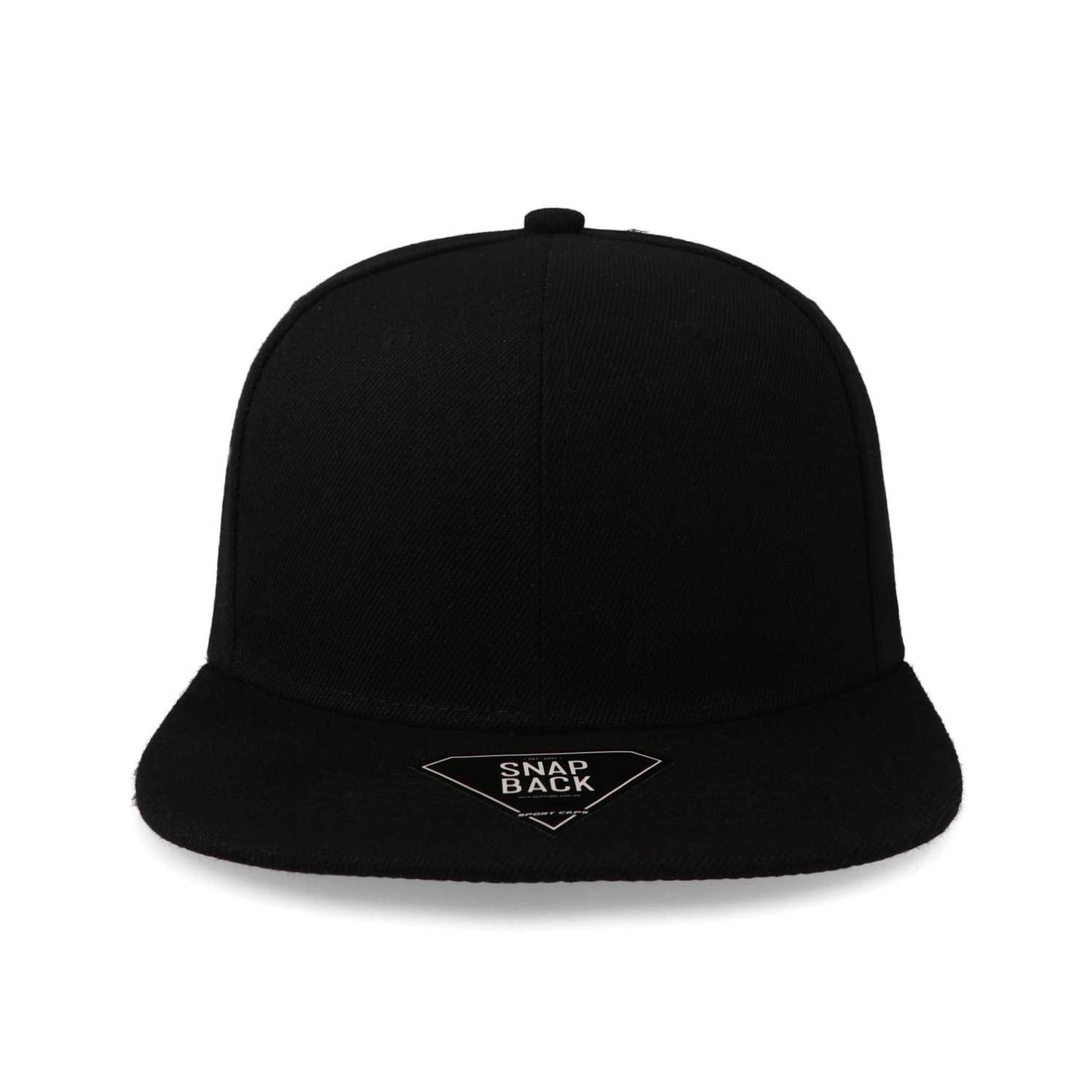 Gorra Sportcaps Snapback Clásica Negro Unitalla