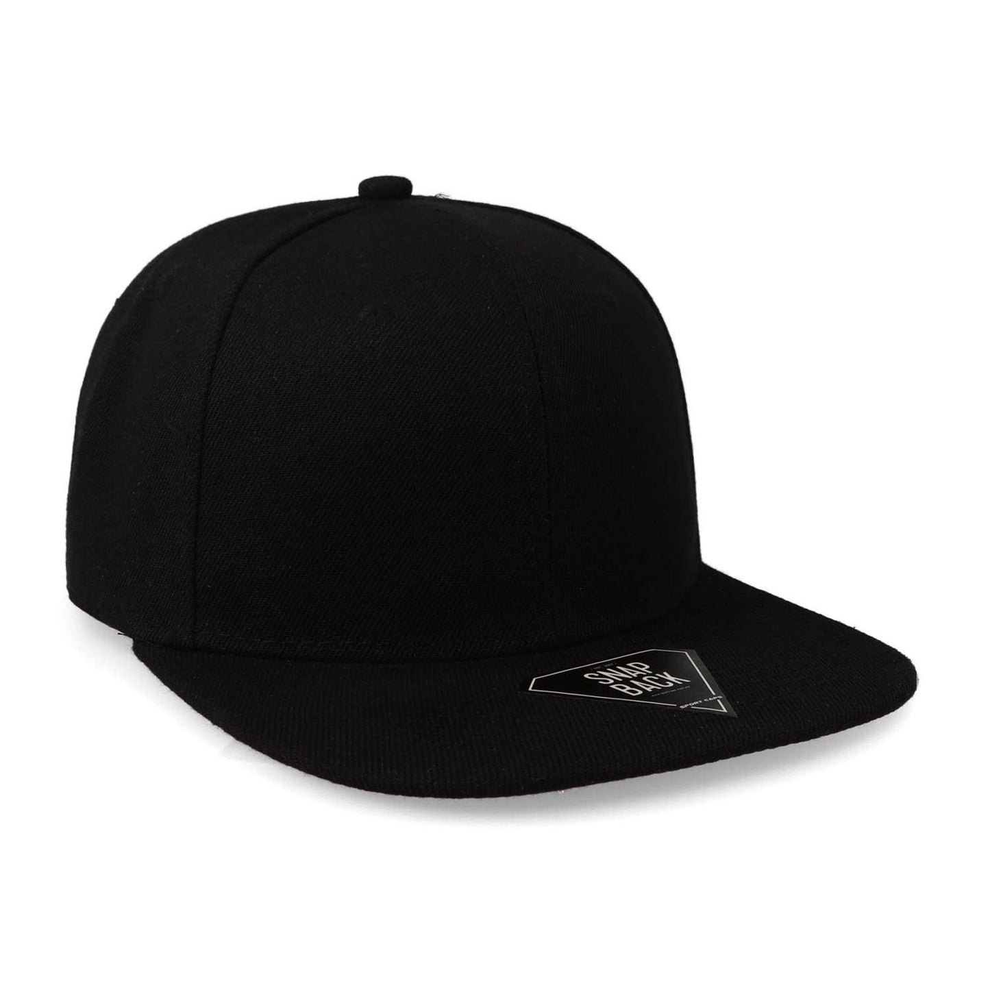 Gorra Sportcaps Snapback Clásica Negro Unitalla