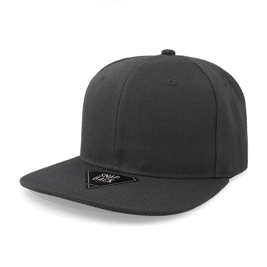 Gorra Sportcaps Snapback Clásica Gris Oscuro Unitalla